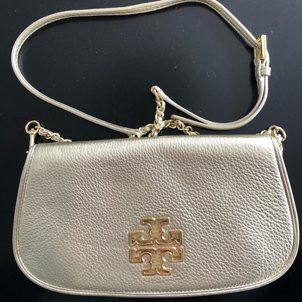 Gold Tory Burch Crossbody bag